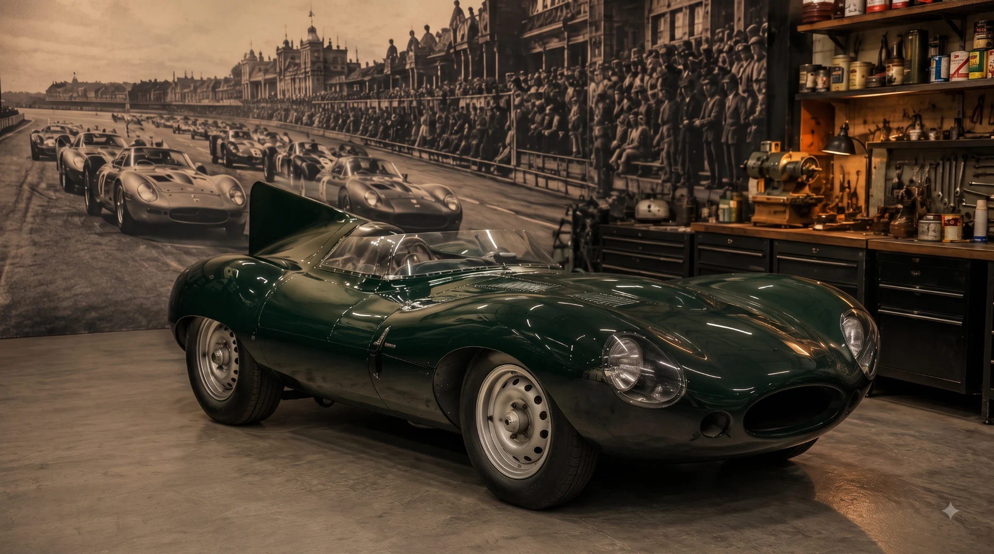 Jaguar D-Type concept environment